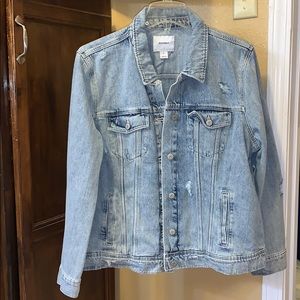 Ripped Denim Jean jacket